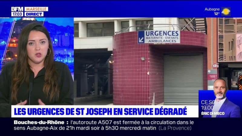Marseille: les urgences de l'hôpital Saint-Joseph fonctionnent en service dégradé