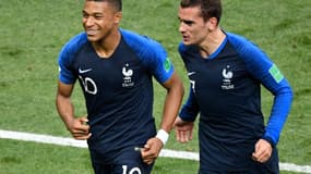 Kylian Mbappé et Antoine Griezmann
