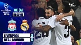 Résumé : Liverpool 2-5 Real Madrid - Ligue des champions (8e aller)