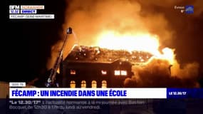 Fécamp: important incendie à l'école Jean-Macé, l'établissement fermé jusqu'au 1er décembre