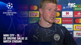 Man City - OL : De Bruyne salue le match d'Aouar