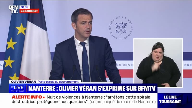 Adolescent tué à Nanterre: Olivier Véran fait part d'une 