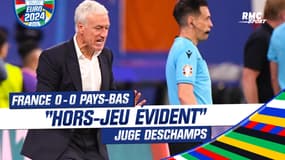 France 0-0 Pays-Bas : "Ça me parait évident", Deschamps réagit au but annulé