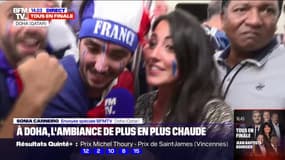 Finale France - Argentine: les supporters français sont en route dans le métro de Doha pour assister à la finale 