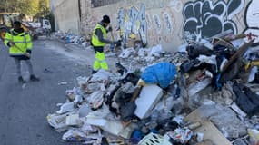 L'opération de nettoyage a démarré à 14h30 ce jeudi 23 novembre dans le quartier de Gèze situé dans le 5e arrondissement de Marseille. 