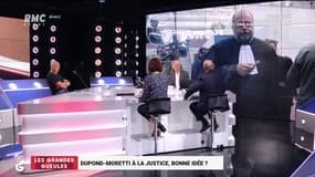 Eric Dupond-Moretti à la justice une bonne idée ? les "Grandes Gueules" partagées