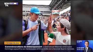 L'image du jour : De Minaur, un ado devient son porte-bonheur ! - 05/06