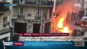 Explosion à Paris: "Ma fille ne marchera plus, une porte a broyé ses jambes" confie Dounia sur RMC