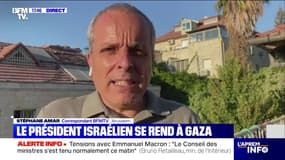 Le président israélien Isaac Herzog s'est rendu à Gaza pour la première fois depuis le début de la guerre