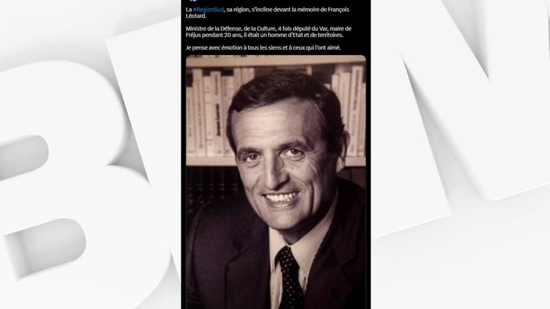 Renaud Muselier a réagi "avec émotion" à l'annonce de la mort de l'ancien maire de Fréjus.