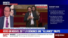 Impôt sur la fortune improductive voté: "C'est une proposition qu'on a depuis 2017", explique Bruno Fuchs, député (Les Démocrates)