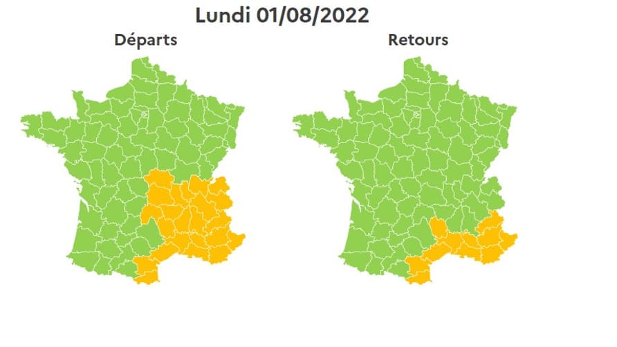 Des difficultés persisteront ce lundi dans le sens des retours comme des départs dans le sud-est. Des difficultés persisteront ce lundi dans le sens des retours comme des départs dans le sud-est.