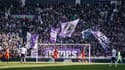 Des supporters de Toulouse le 12 février 2023