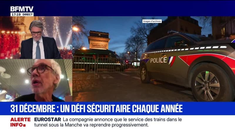 Marshall Truchot : 31 décembre, 90.000 policiers mobilisés/10.000 à paris - 30/12