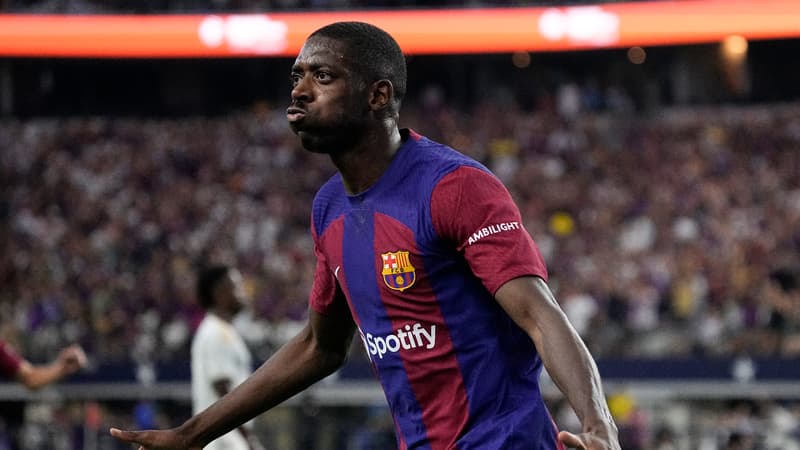 Ousmane Dembélé buteur en amical avec le Barça, 29 juillet 2023