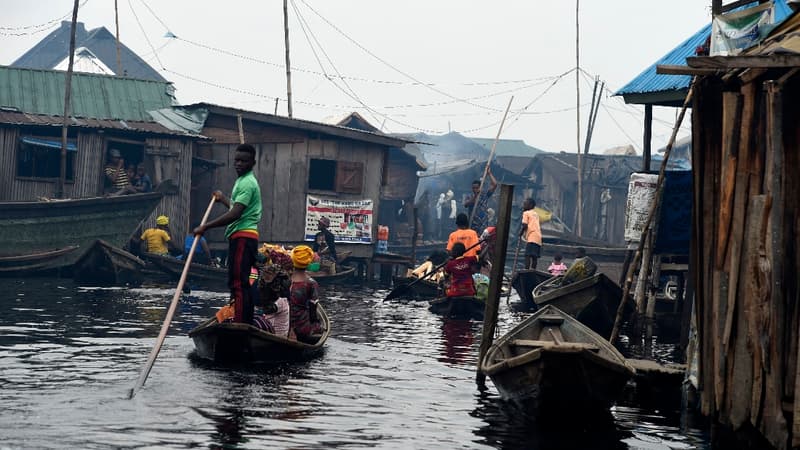 Le bidonville de Makoko