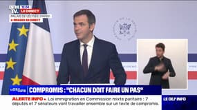 Loi immigration: Olivier Véran n'est "pas d'accord" avec l'hypothèse d'une dissolution de l'Assemblée