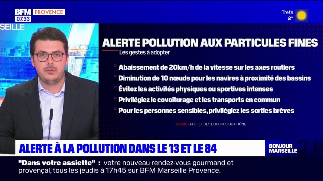 Bouches-du-Rhône: une alerte à la pollution déclenchée, des ...