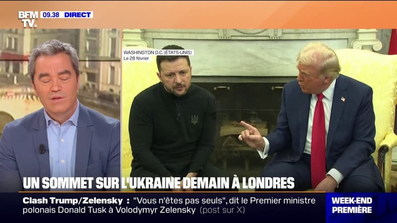 Un sommet sur l'Ukraine organisé ce dimanche à Londres