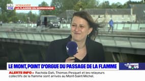 Le centre des Monuments Nationaux se réjouit de l'arrivée de la flamme au Mont-Saint-Michel