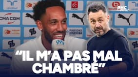 OM : "Il m'a pas mal chambré !" confie Aubameyang à propos de De Zerbi 