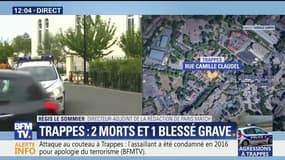 Attaque au couteau à Trappes: "Ça peut être une vengeance familiale maquillée en acte terroriste", analyse Régis Le Sommier