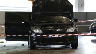 Après son évasion, Redoine Faïd et ses complices ont utilisé cette voiture qui a été retrouvée dans le parking d'un centre commercial d'Aulnay-sous-Bois, en Seine-Saint-Denis