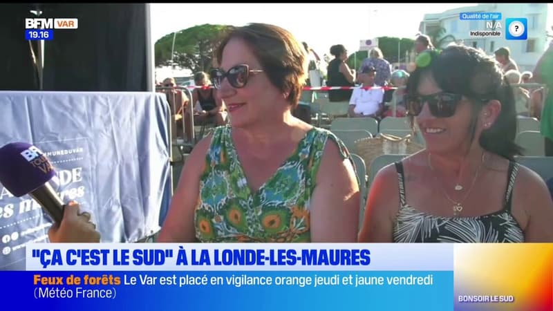 De nombreux touristes et locaux Ã  la soirÃ©e "Ã‡a c'est le Sud!" de La Londe-les-Maures
