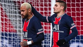 Neymar et Verratti