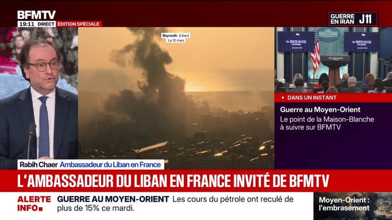 “Ce ne sont pas des frappes pour neutraliser le Hezbollah mais pour déstabiliser le Liban”, affirme Rabih Chaer, ambassadeur du Liban en France