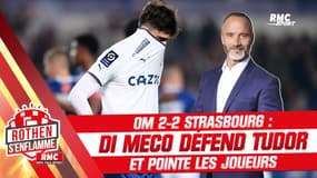 OM 2-2 Strasbourg : Di Meco défend Tudor et pointe les joueurs