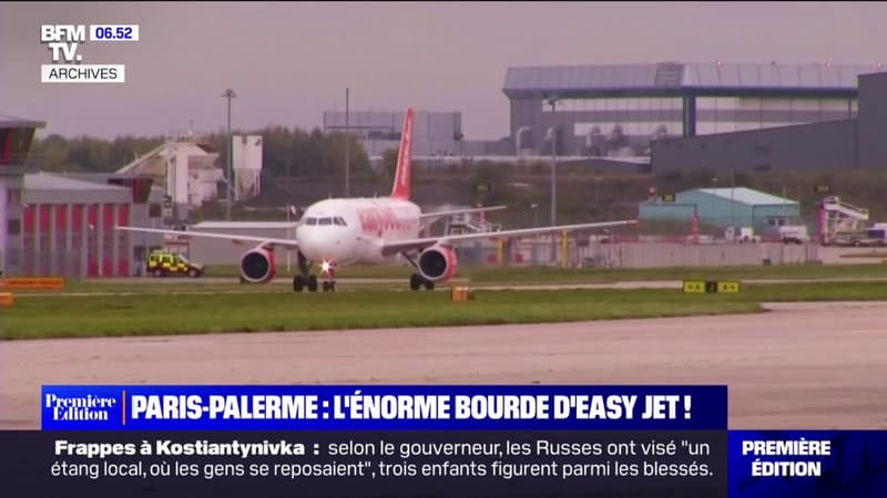 Un vol EasyJet entre Paris et Palerme doit faire demi-tour à cause d'un oubli de contrôle technique