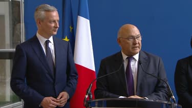 Michel Sapin transmet ses pouvoirs à Bruno Le Maire