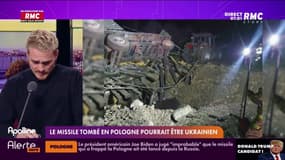 Le missile tombé en Pologne pourrait être ukrainien 