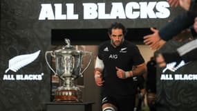 Sam Whitelock, capitaine des All Blacks