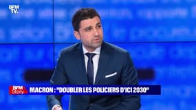 Story 2 : Macron veut doubler le nombre de policiers d'ici 2030 - 10/01