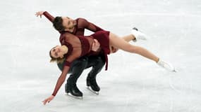 Guillaume Cizeron et Gabriella Papadakis, à Pékin le 12 février 2022
