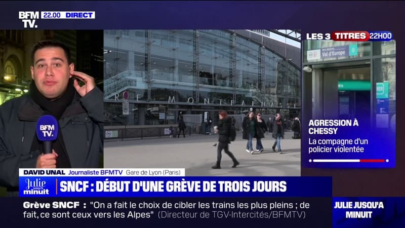 Grève à la SNCF: de premières perturbations dans les gares parisiennes ce jeudi soir
