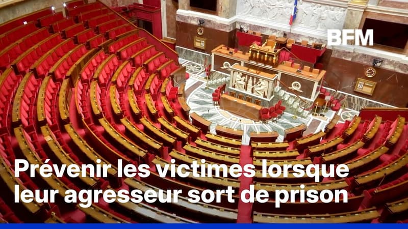 L'Assemblée nationale adopte un texte obligeant la justice à informer les victimes de violences sexuelles de la libération de leur agresseur