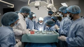 Des étudiants en médecine lors d'un cours de chirurgie. (photo d'illustration)
