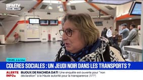 18 septembre: "Je vais faire du télétravail", assure cette usagère des transports en commun à Fontenay-sous-Bois