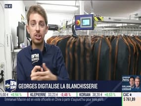 La France qui bouge: Georges digitalise la blanchisserie, par Julien Gagliardi - 04/11