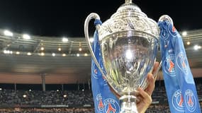 Le trophée de la Coupe de France