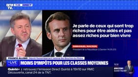 Franck Allisio, RN deputy for Bouches-du-Rhône: "The president lies, he never stopped raising taxes"