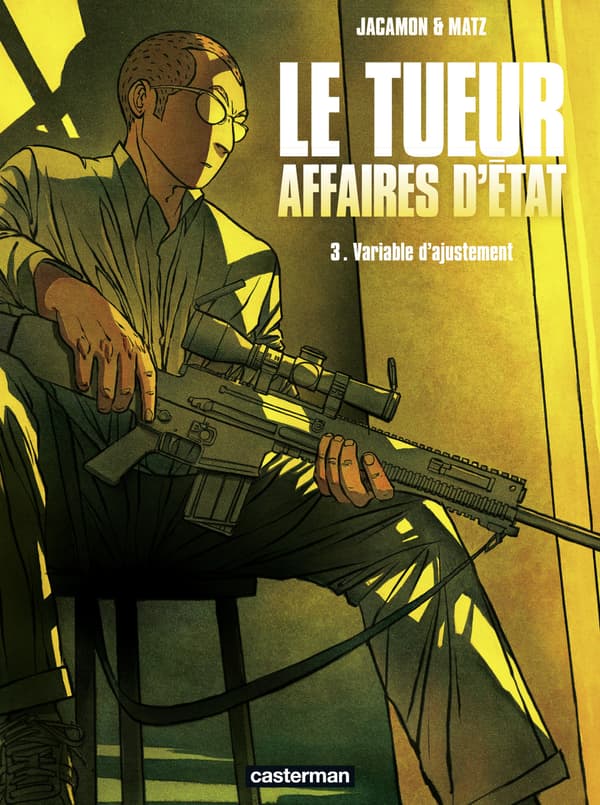 La couverture de la BD "Le Tueur" de Matz et Jacamon