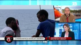 "Vous voulez renvoyer les migrants en Libye ? Là où ils ont vécu l’enfer ? Vous n’avez pas honte de ce que vous dites ?"