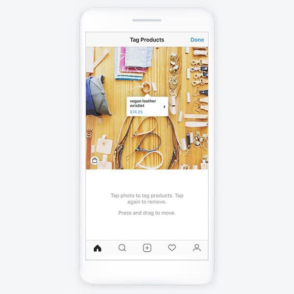 La plateforme Instagram Shopping