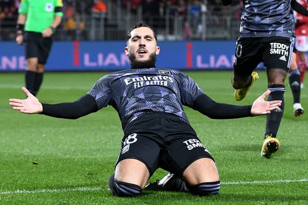 Cherki contre Brest le 28/12