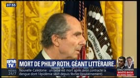 L'écrivain américain Philip Roth est mort à l'âge de 85 ans