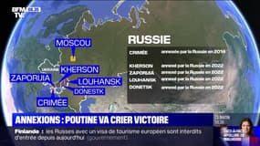 À quoi va ressembler la nouvelle carte de Russie selon Moscou ?